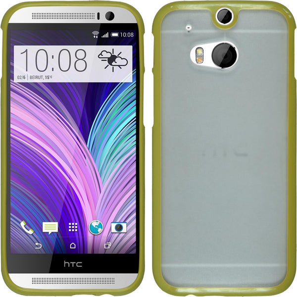 Hardcase für HTC One M8 Frame grün