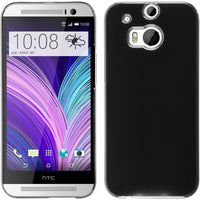 Hardcase für HTC One M8 Metallic schwarz