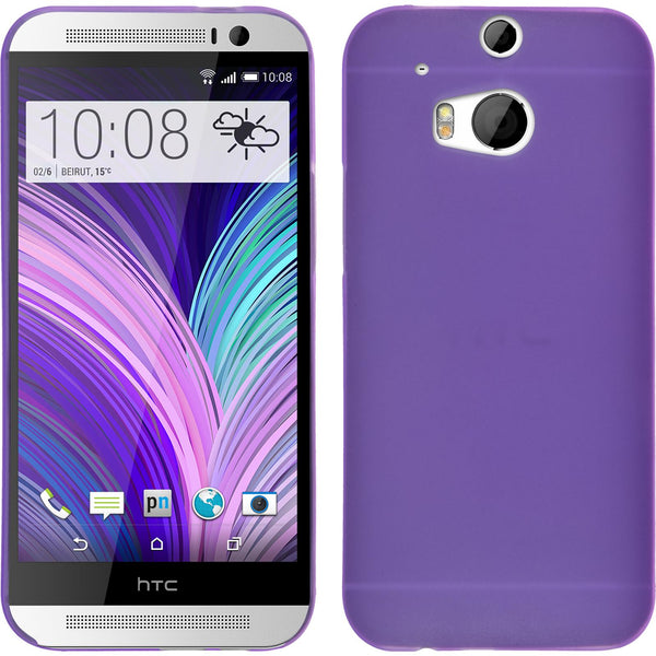 Hardcase für HTC One M8 Slimcase lila