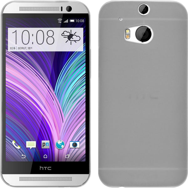 Hardcase für HTC One M8 Slimcase weiß