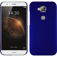 Hardcase für Huawei G8 gummiert blau