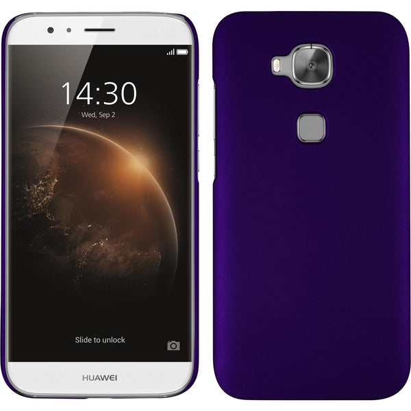 Hardcase für Huawei G8 gummiert lila