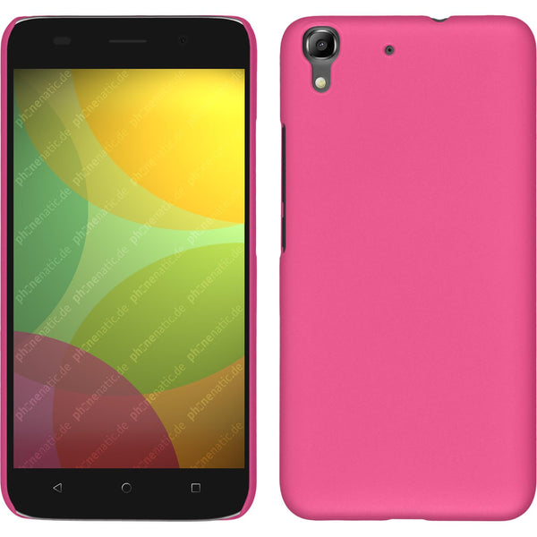 Hardcase für Huawei Honor 4A gummiert pink