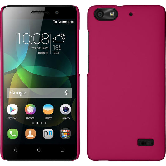 Hardcase für Huawei Honor 4c gummiert pink