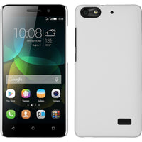 Hardcase für Huawei Honor 4c gummiert weiß