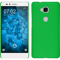 Hardcase für Huawei Honor 5X gummiert grün