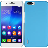 Hardcase für Huawei Honor 6 Plus gummiert hellblau