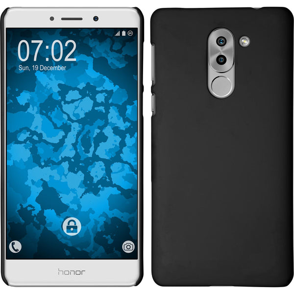 Hardcase für Huawei Honor 6x gummiert schwarz