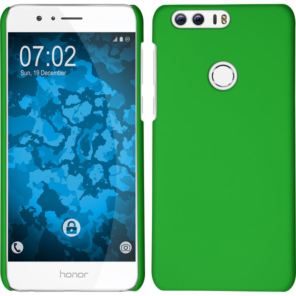 Hardcase für Huawei Honor 8 gummiert grün