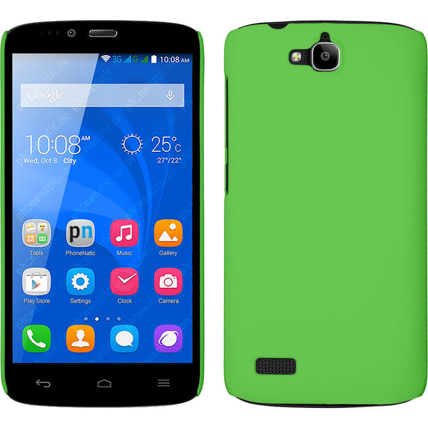 Hardcase für Huawei Honor Holly gummiert grün