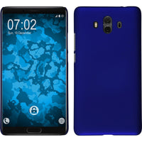 Hardcase für Huawei Mate 10 gummiert blau