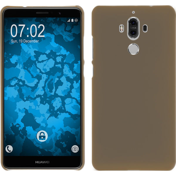 Hardcase für Huawei Mate 9 gummiert gold