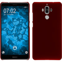 Hardcase für Huawei Mate 9 gummiert rot