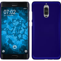 Hardcase für Huawei Mate 9 Pro gummiert blau