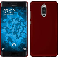 Hardcase für Huawei Mate 9 Pro gummiert rot