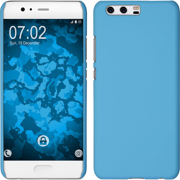 Hardcase für Huawei P10 Plus gummiert hellblau