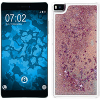 Hardcase für Huawei P8 Stardust rosa