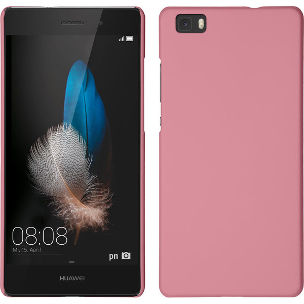Hardcase für Huawei P8 Lite 2015 (1.Gen.) gummiert rosa
