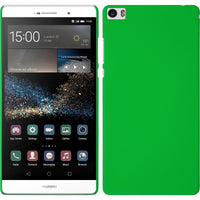 Hardcase für Huawei P8max gummiert grün