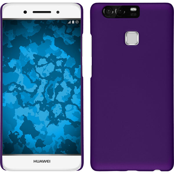 Hardcase für Huawei P9 gummiert lila