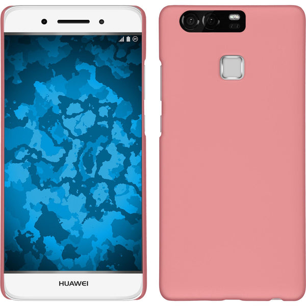 Hardcase für Huawei P9 gummiert rosa
