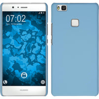 Hardcase für Huawei P9 Lite gummiert hellblau