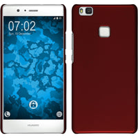 Hardcase für Huawei P9 Lite gummiert rot