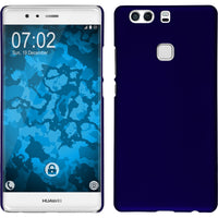 Hardcase für Huawei P9 Plus gummiert blau