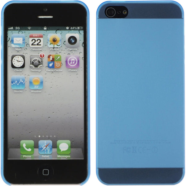 Hardcase für Apple iPhone 5 / 5s / SE matt blau