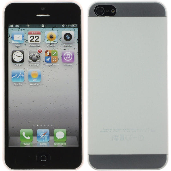 Hardcase für Apple iPhone 5 / 5s / SE matt clear