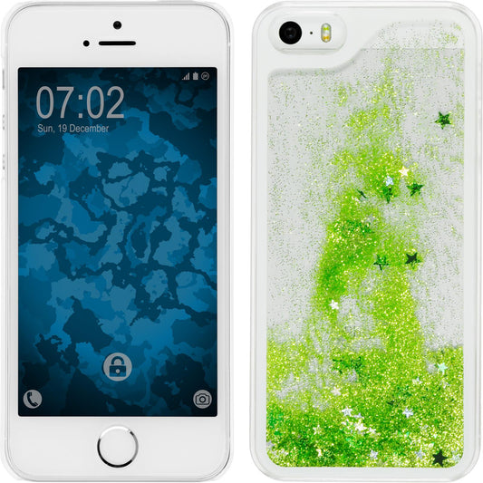 Hardcase für Apple iPhone SE 2016 (1.Gen) Stardust grün