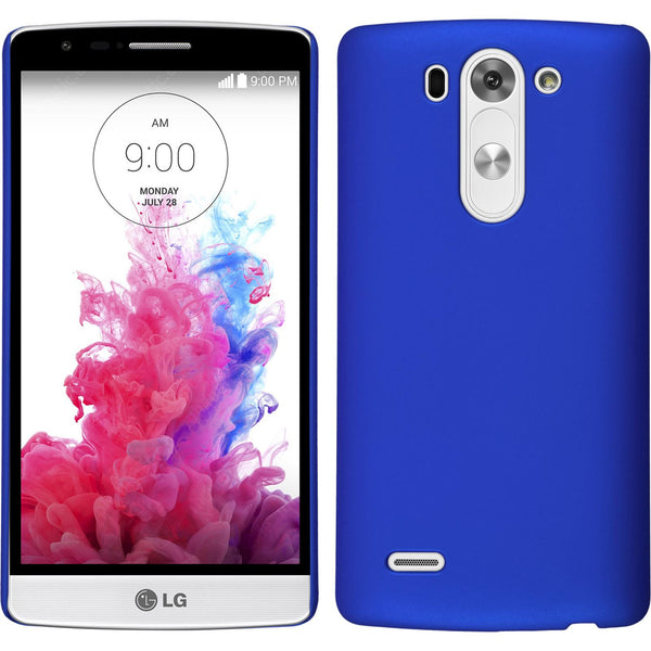 Hardcase für LG G3 S gummiert blau