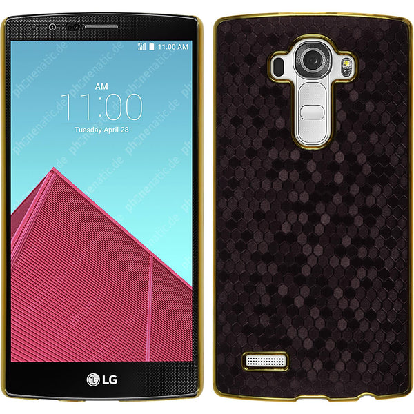 Hardcase für LG G4 Hexagon lila