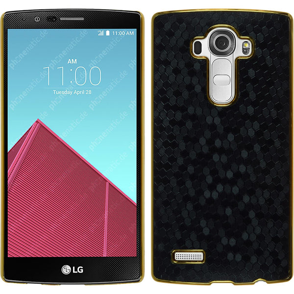 Hardcase für LG G4 Hexagon schwarz