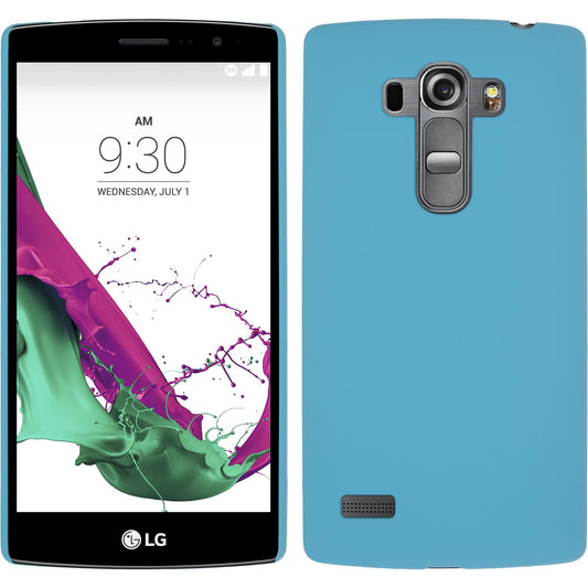 Hardcase für LG G4s / G4 Beat gummiert hellblau