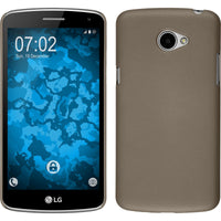 Hardcase für LG K5 gummiert gold