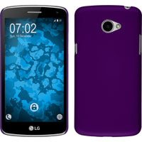 Hardcase für LG K5 gummiert lila