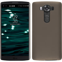 Hardcase für LG V10 gummiert gold