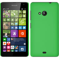 Hardcase für Microsoft Lumia 535 gummiert grün
