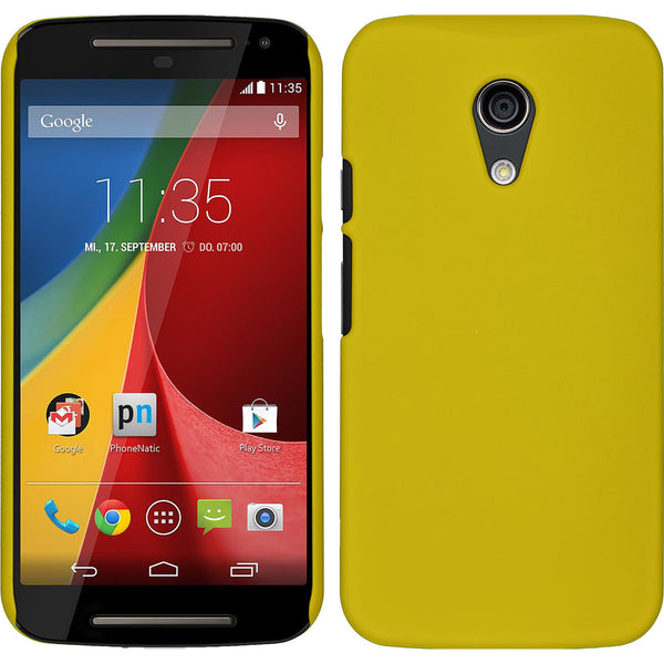 Hardcase für Motorola Moto G 2014 2. Generation gummiert gel