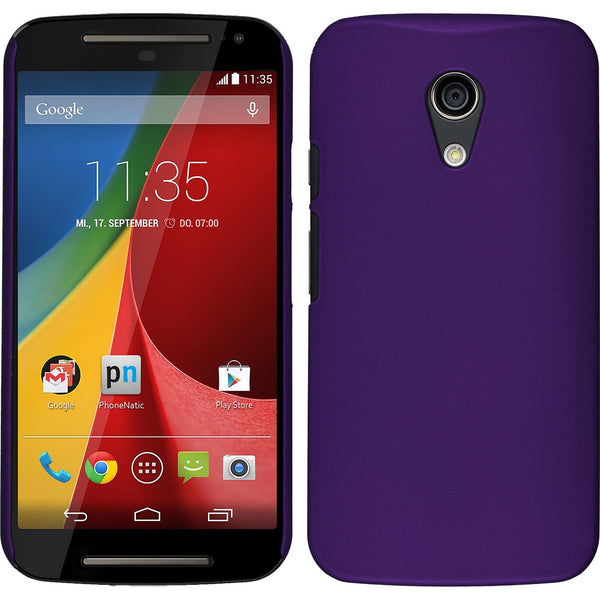 Hardcase für Motorola Moto G 2014 2. Generation gummiert lil