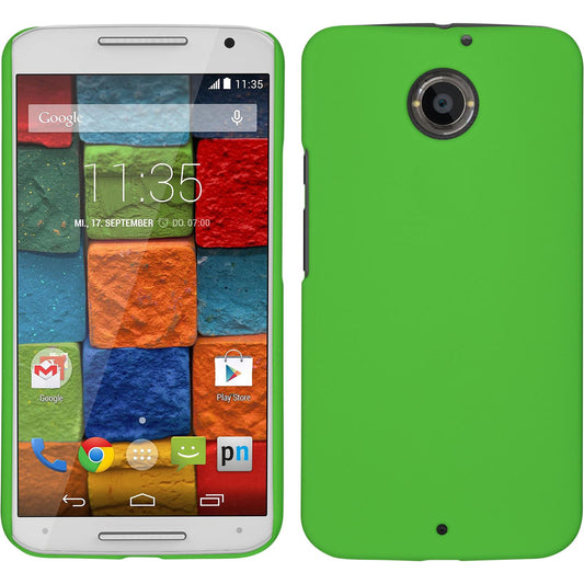 Hardcase für Motorola Moto X 2014 2. Gen. gummiert grün