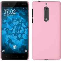 Hardcase für  Nokia 5 gummiert rosa