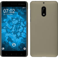 Hardcase für  Nokia 6 gummiert gold