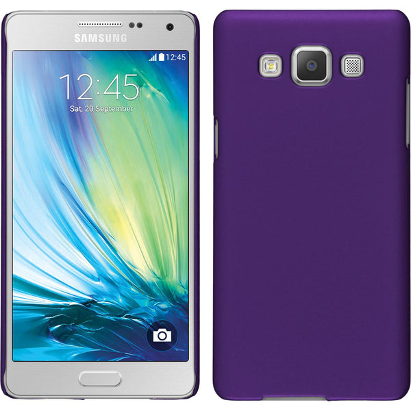 Hardcase für Samsung Galaxy A5 (A500) gummiert lila