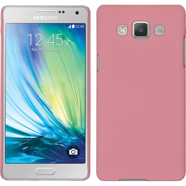 Hardcase für Samsung Galaxy A5 (A500) gummiert rosa