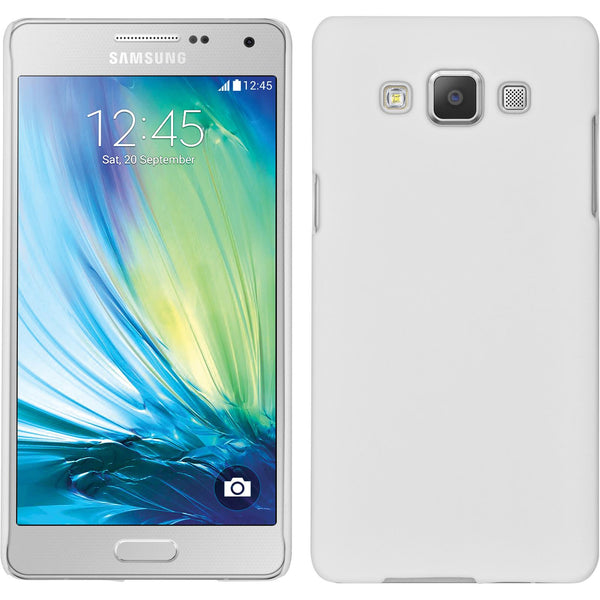 Hardcase für Samsung Galaxy A5 (A500) gummiert weiß