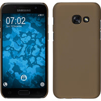 Hardcase für Samsung Galaxy A7 (2017) gummiert gold