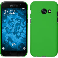 Hardcase für Samsung Galaxy A7 (2017) gummiert grün