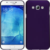 Hardcase für Samsung Galaxy A8 (2015) gummiert lila